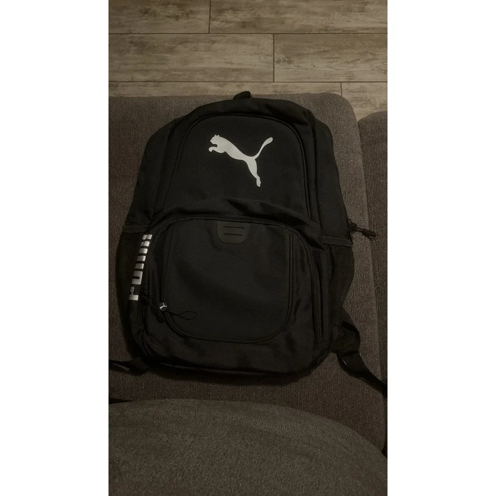 Puma Challenger Black Water Resistant Backpack 1379569 NEW without Tags